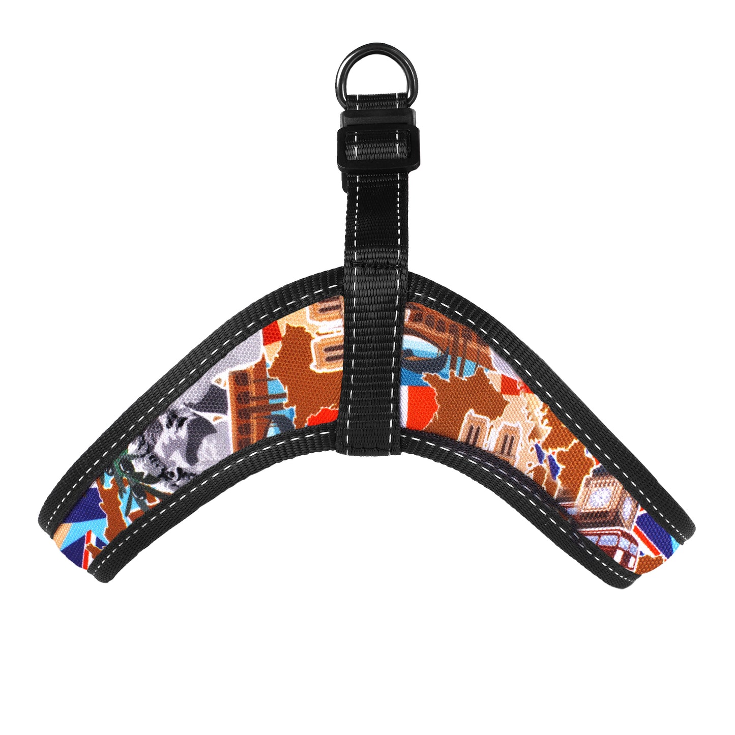 Travel Dog Harness with Name