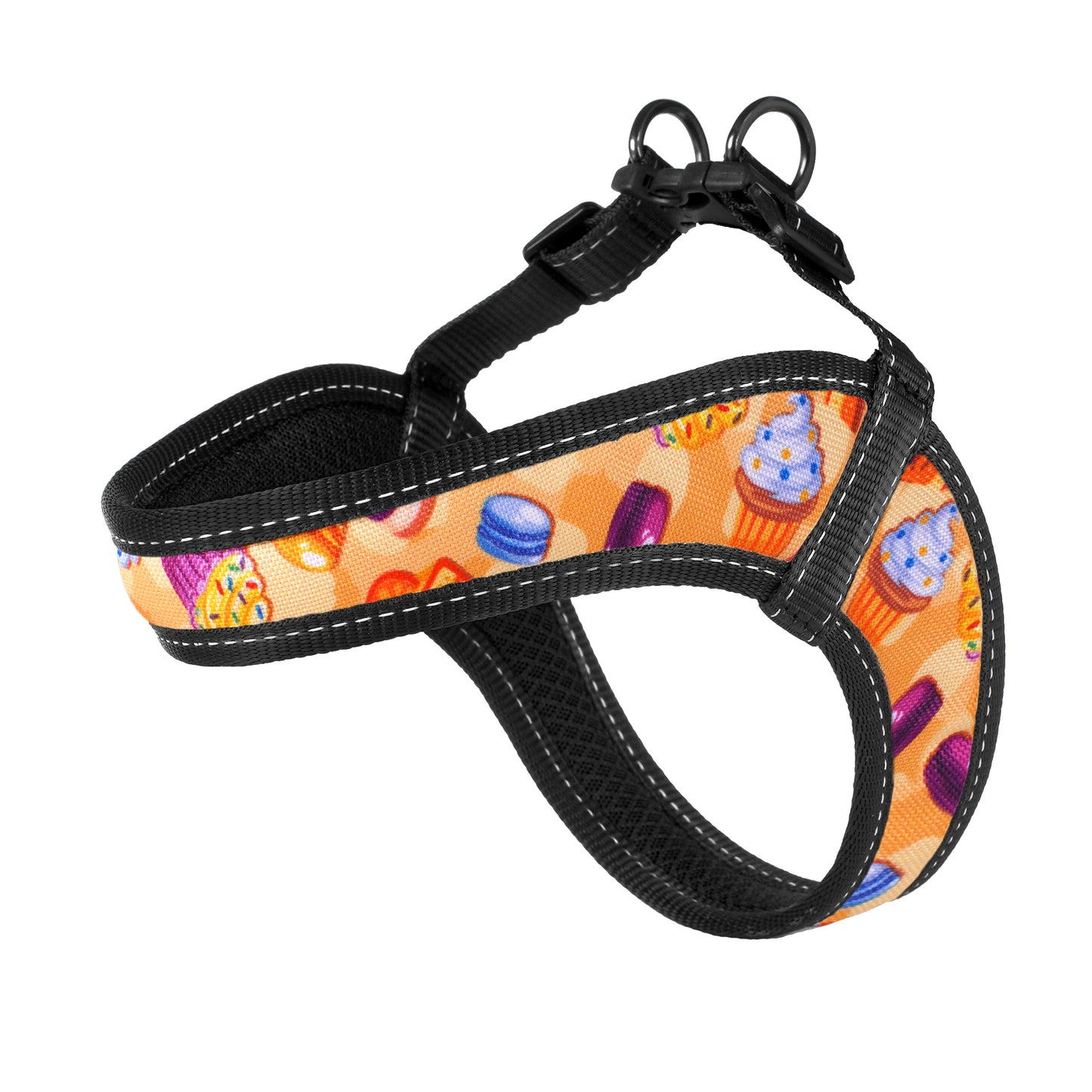 Girl Dog Harness Reflective