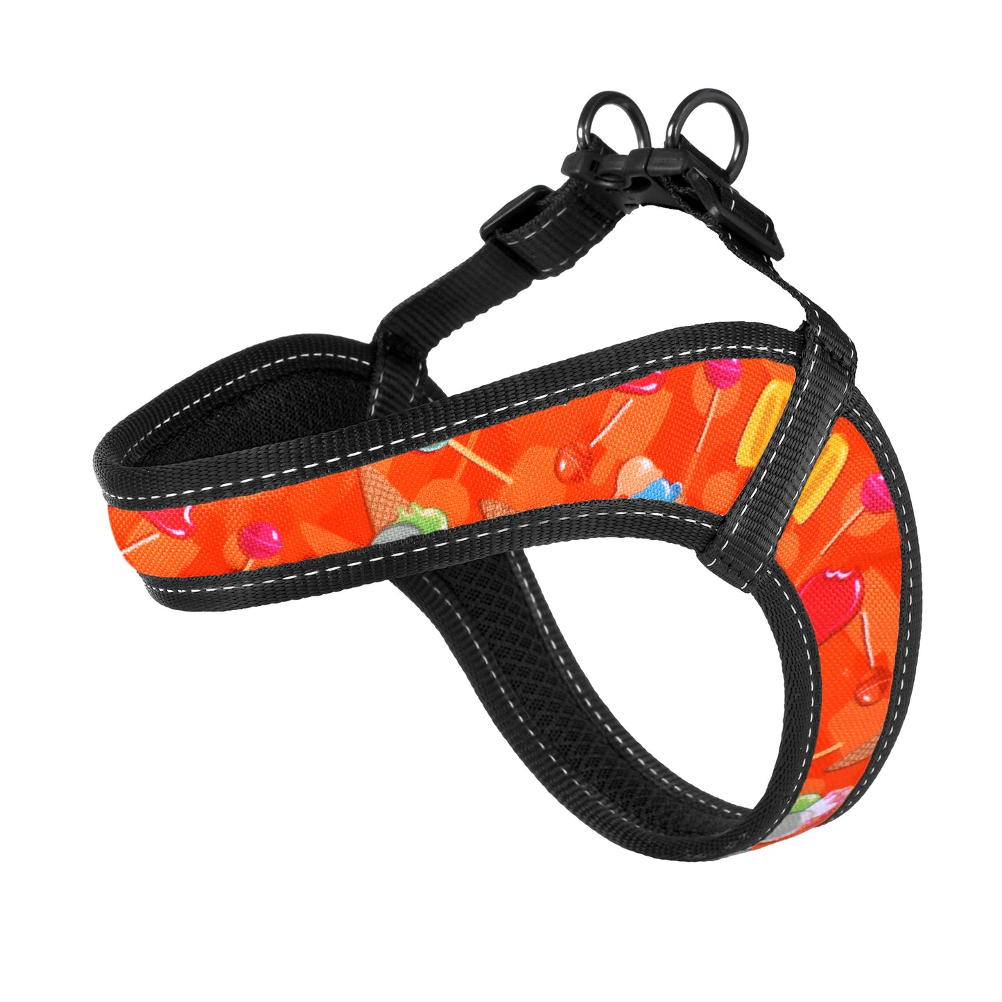 Girl Dog Harness Reflective