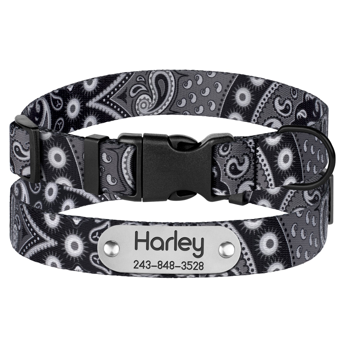 Nylon Dog Collar with Plastic Buckle