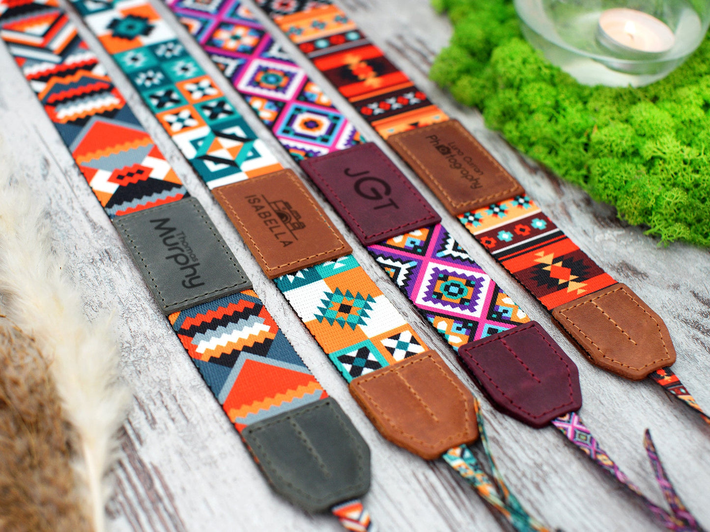Camera Strap Tribal, Canon Sony Nikon Camera Strap, Personalized Gifts for Him, DSLR SLR Camera Strap, Camera Accessories