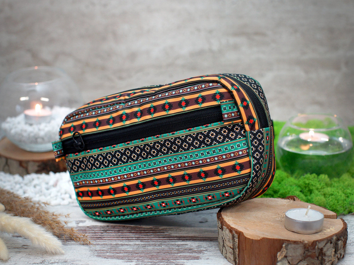 Fanny Pack - 6 Different Pattern Available, Travel Crossbody Bag, Personalized Gifts for Her, Custom Shoulder Bag, Print Crossbody Purse