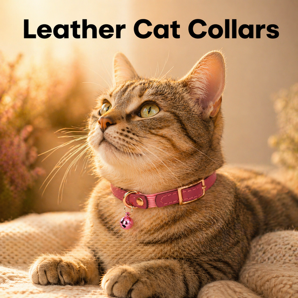 Leather Cat Collars