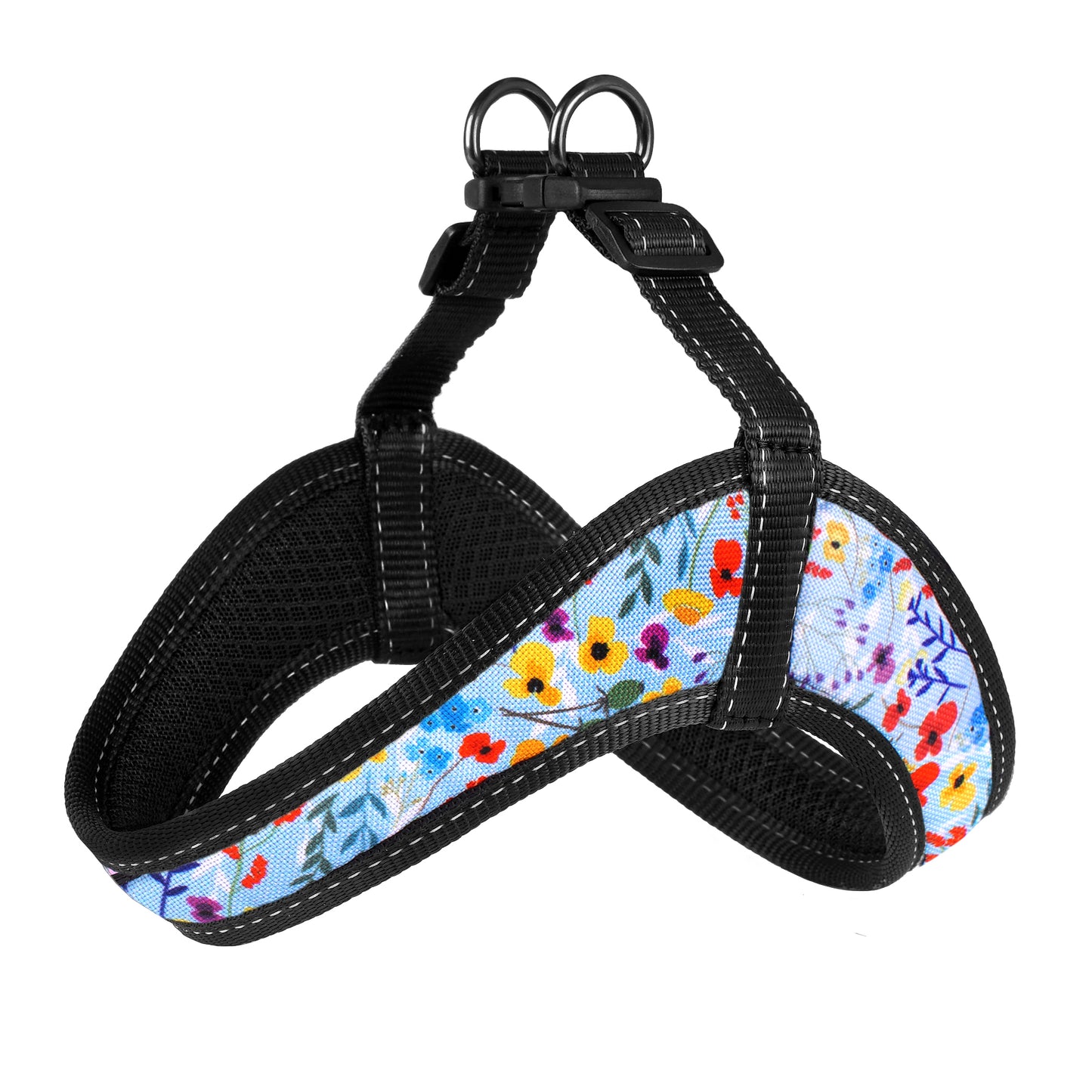 Flowers Pattern Dog Harness