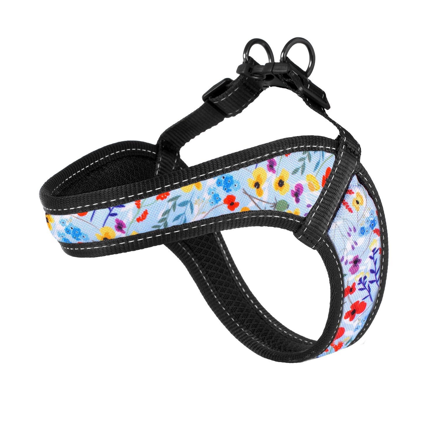 Floral Dog Harness for Small Medium Large Breeds