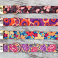 Floral Dog Collar with Metal Buckle