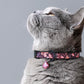 Floral Cat Collar Breakaway with Personalization