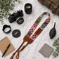 Personalized nylon camera strap – pattern variant #5 detail