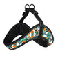 Printed Dog Harness for Small Medium Large Dogs