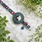 Personalized AirTag cat collar – color and pattern variant overview