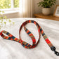 Personalized Nature's Palette dog leash – lifestyle photo with dog