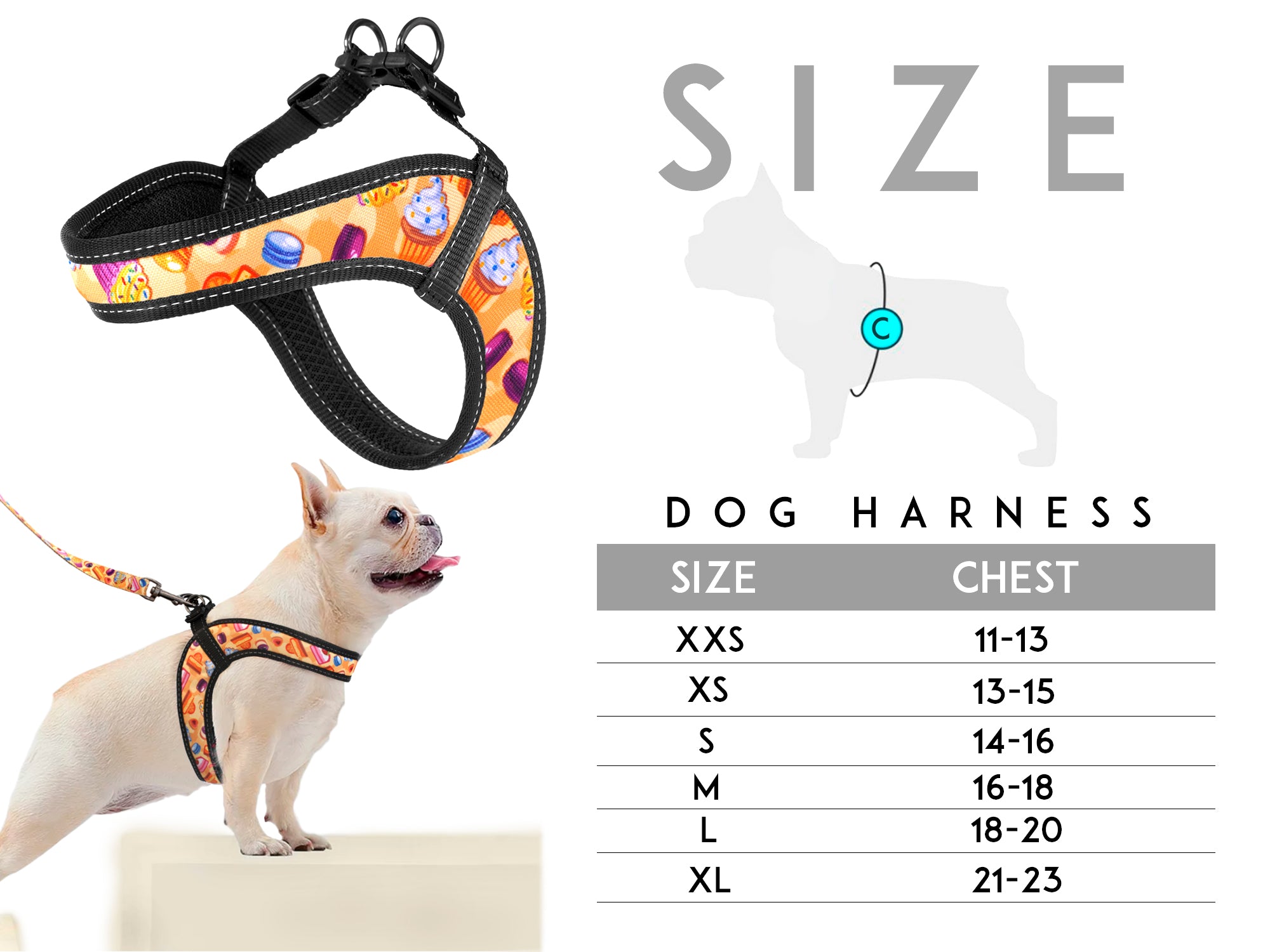 Female dog hot sale harness