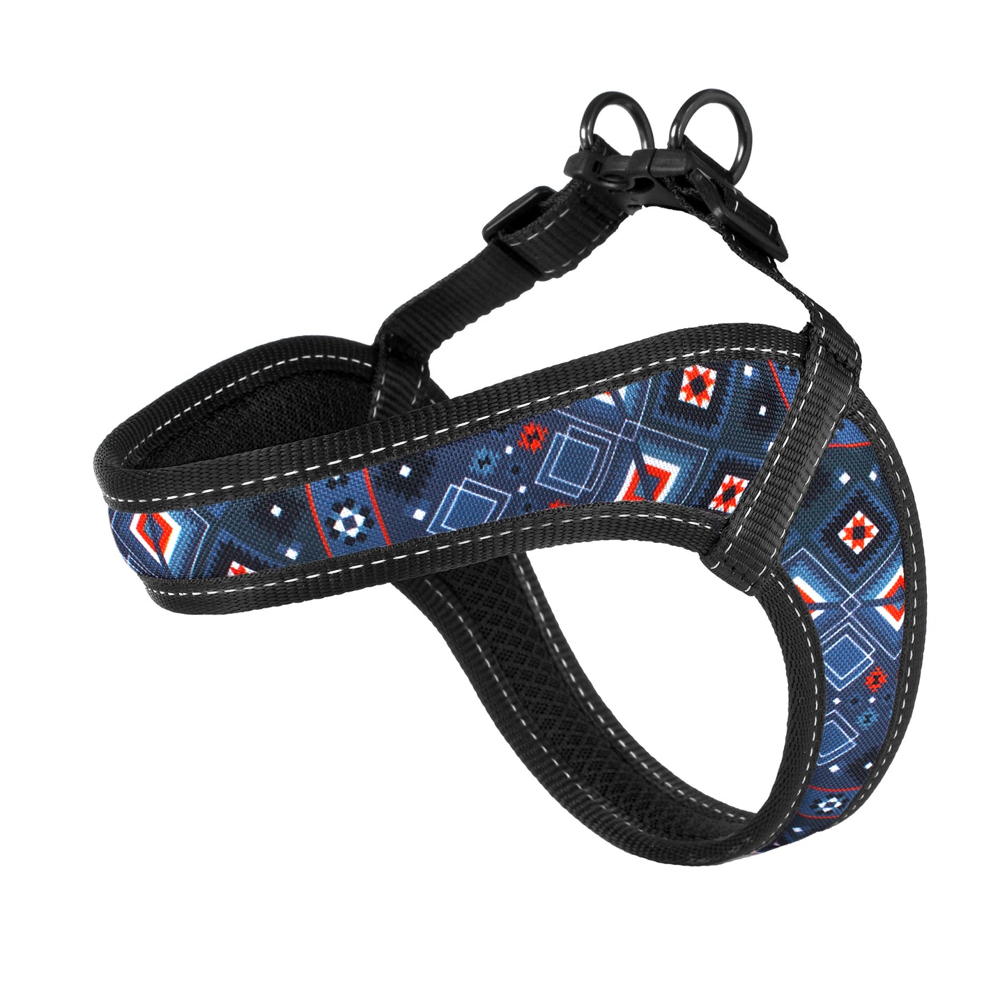 Printed Dog Harness for Small Medium Large Dogs