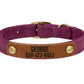 Leather Cat Collar with Classic Buckle