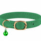Leather Cat Collar with Classic Buckle