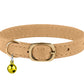 Leather Cat Collar with Classic Buckle