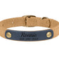 Leather Cat Collar with Classic Buckle