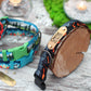 Nature Dog Collar with Plastic Buckle