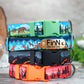 Nature Dog Collar with Plastic Buckle