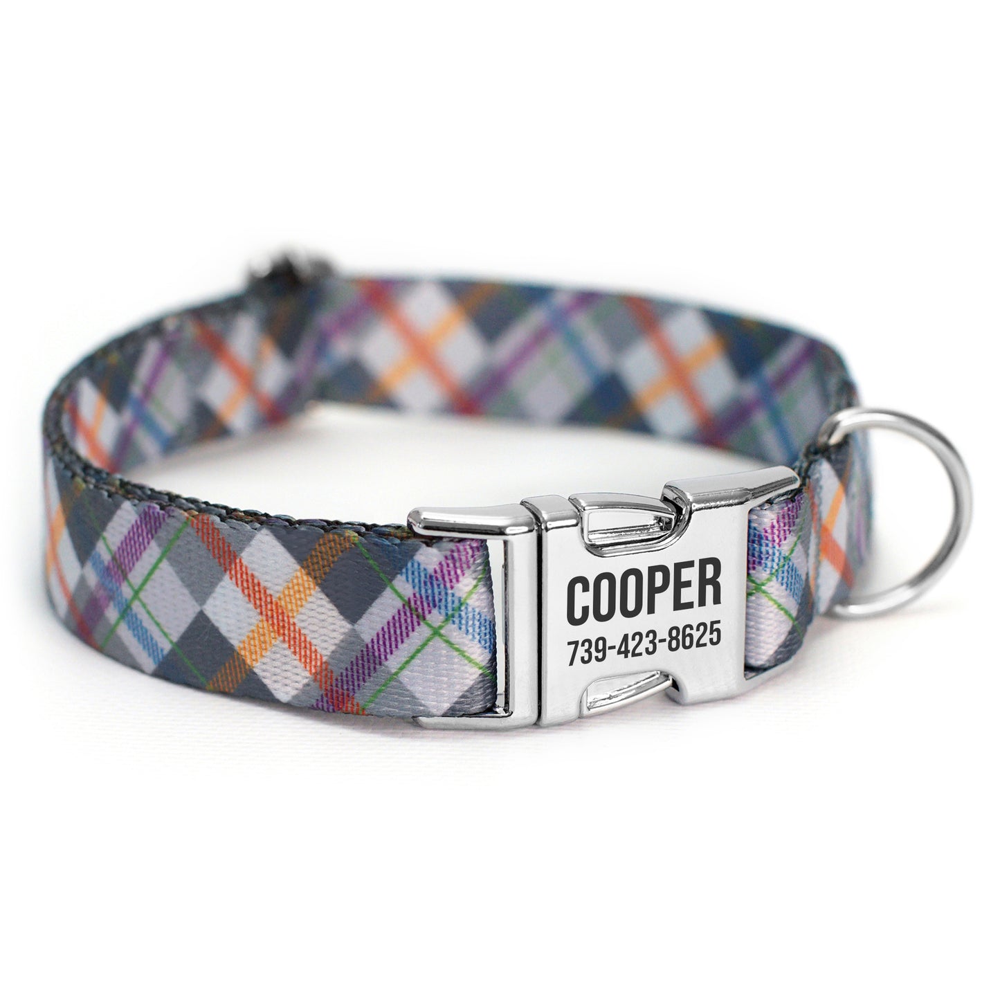 Dog Collar with Metal Buckle