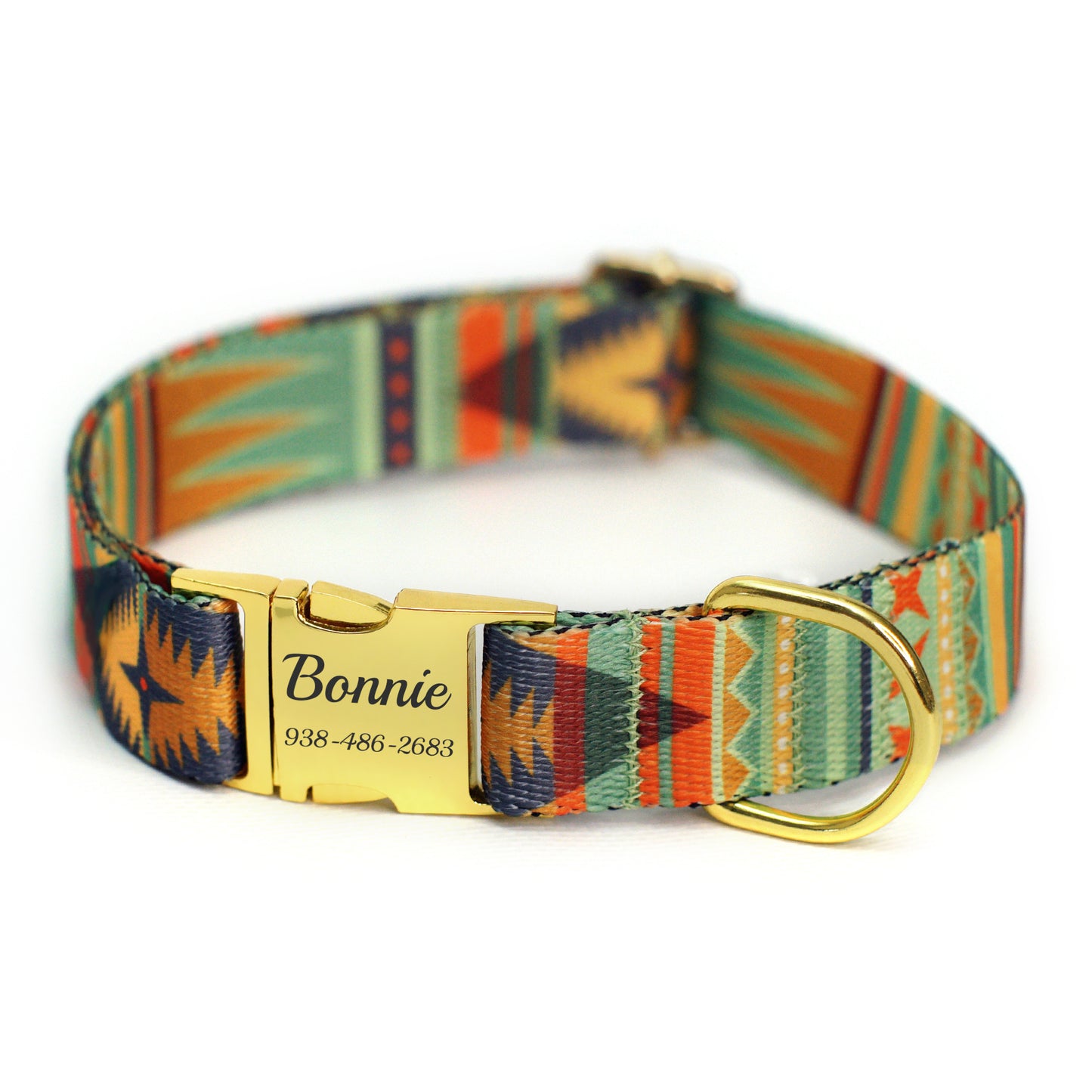 Nylon Dog Collar with Metal Buckle