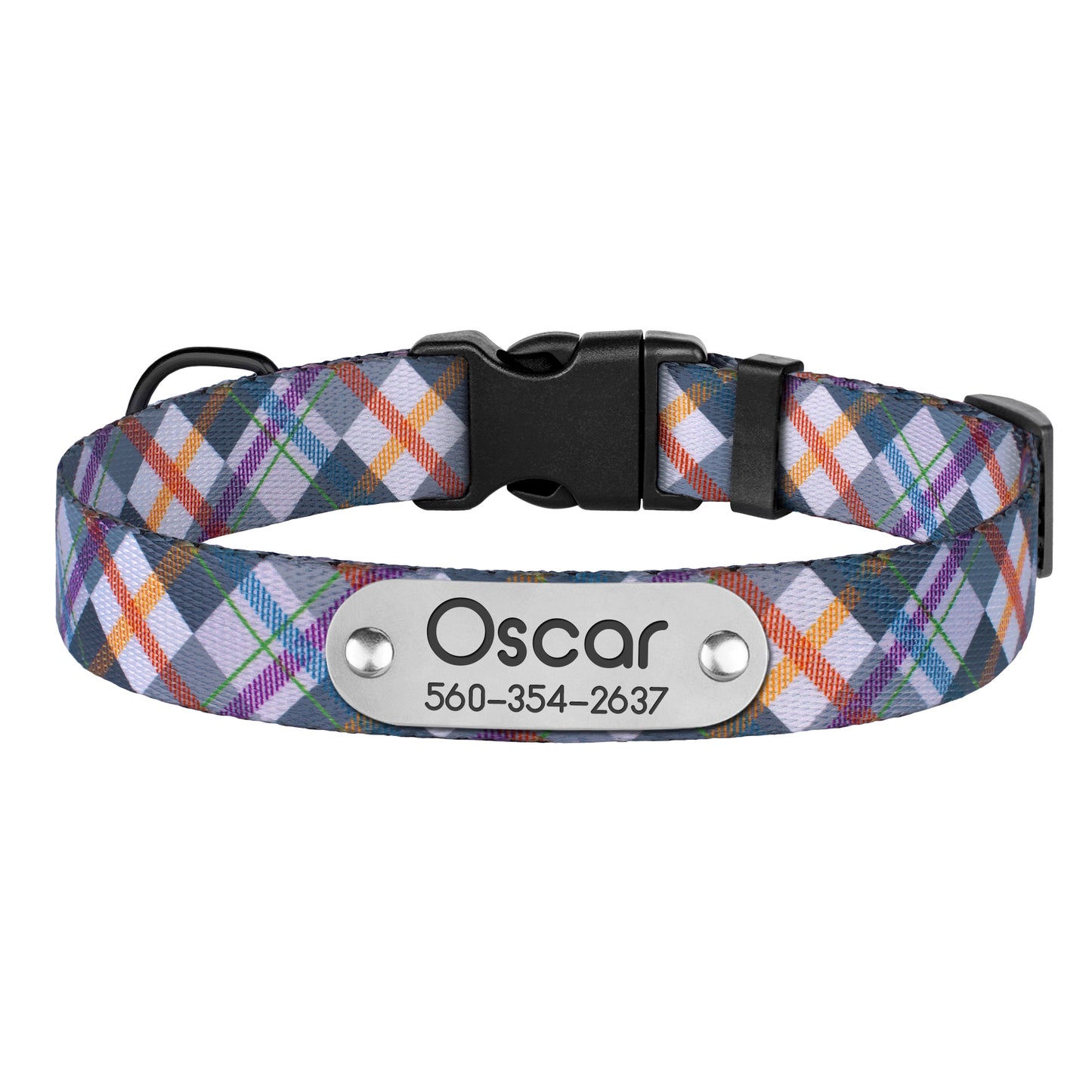 Nylon Dog Collar with Plastic Buckle