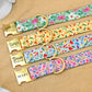 Floral Dog Collar with Name