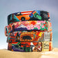 Travel Print Dog Collar with Name