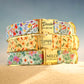 Floral Dog Collar with Name