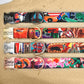 Personalized Dog Collar with Japan USA Europe Pattern