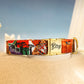 Travel Print Dog Collar with Name