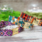 Personalized Dog Collar Pattern, Aztec Dog Collar Engraved, Southwest Print Dog Collar, Designer Dog Collars for Small Medium Large Dogs