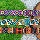Personalized Dog Collar Pattern, Aztec Dog Collar Engraved, Southwest Print Dog Collar, Designer Dog Collars for Small Medium Large Dogs