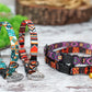 Personalized Breakaway Cat Collar with ID Tag, Tribal Aztec Cat Collar with Bell, Custom Adjustable Cat Collar, Pattern Cat Collar Girl Boy