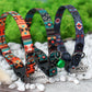 Breakaway Cat Collar Personalized, Custom Cat Collar with ID Tag, Pattern Cat Collar Tribal Aztec, Geometric Pet Collars for Cats Kitten
