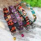 Personalized Breakaway Cat Collar with ID Tag, Tribal Aztec Cat Collar with Bell, Custom Adjustable Cat Collar, Pattern Cat Collar Girl Boy