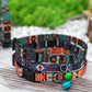 Breakaway Cat Collar Personalized, Custom Cat Collar with ID Tag, Pattern Cat Collar Tribal Aztec, Geometric Pet Collars for Cats Kitten