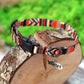 Personalized Cat Collar Breakaway, Soft Cat Collar with ID Name Tag, Pattern Cat Collars Tribal Boho Geometric, Kitten Collar