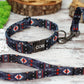 Southwest Dog Leash 5FT, Geometric Pattern Dog Leashes, Aztec Tribal Pet Leashes for Small Medium Large Dogs Puppy