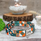 Engraved Dog Collar with Buckle, Custom Dog Collars, Tribal Aztec Pattern Dog Collar, Personalized Pet Collars for Small Large Dogs