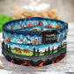 Adventure Dog Collar, Engraved Dog Collar, Personalized Dog Collars, Print Designer Pet Collar, Dog Collar Small Medium Large, Puppy Collar