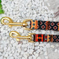 Aztec Dog Leash 5FT, Geometric Pattern Dog Leashes, Tribal Print Pet Leashes for Small Medium Large Dogs Puppy, Boy Dog Leash Girl