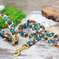 Aztec Dog Leash 5FT, Geometric Pattern Dog Leashes, Tribal Print Pet Leashes for Small Medium Large Dogs Puppy, Boy Dog Leash Girl