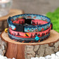 Nature Breakaway Cat Collar with ID Tag, Personalized Cat Collar with Bell, Pattern Soft Cat Collar, Custom Cat Collar Girl Boy