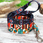 Geometric Dog Leash 5FT, Aztec Pattern Dog Leashes, Tribal Plaid Pet Leashes for Small Medium Large Dogs Puppy, Print Nylon Dog Leash
