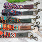 Pattern Wristlet Keychain, Tribal Design Key Fob, Custom Wrist Key Holder, Personalized Gifts for Him, Boho Keychain, Key Ring