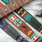 Guitar Strap Pattern, Leather Guitar Strap, Personalized Guitar Strap, Guitar Player Gift, Custom Guitar Strap, Adjustable Guitar Strap
