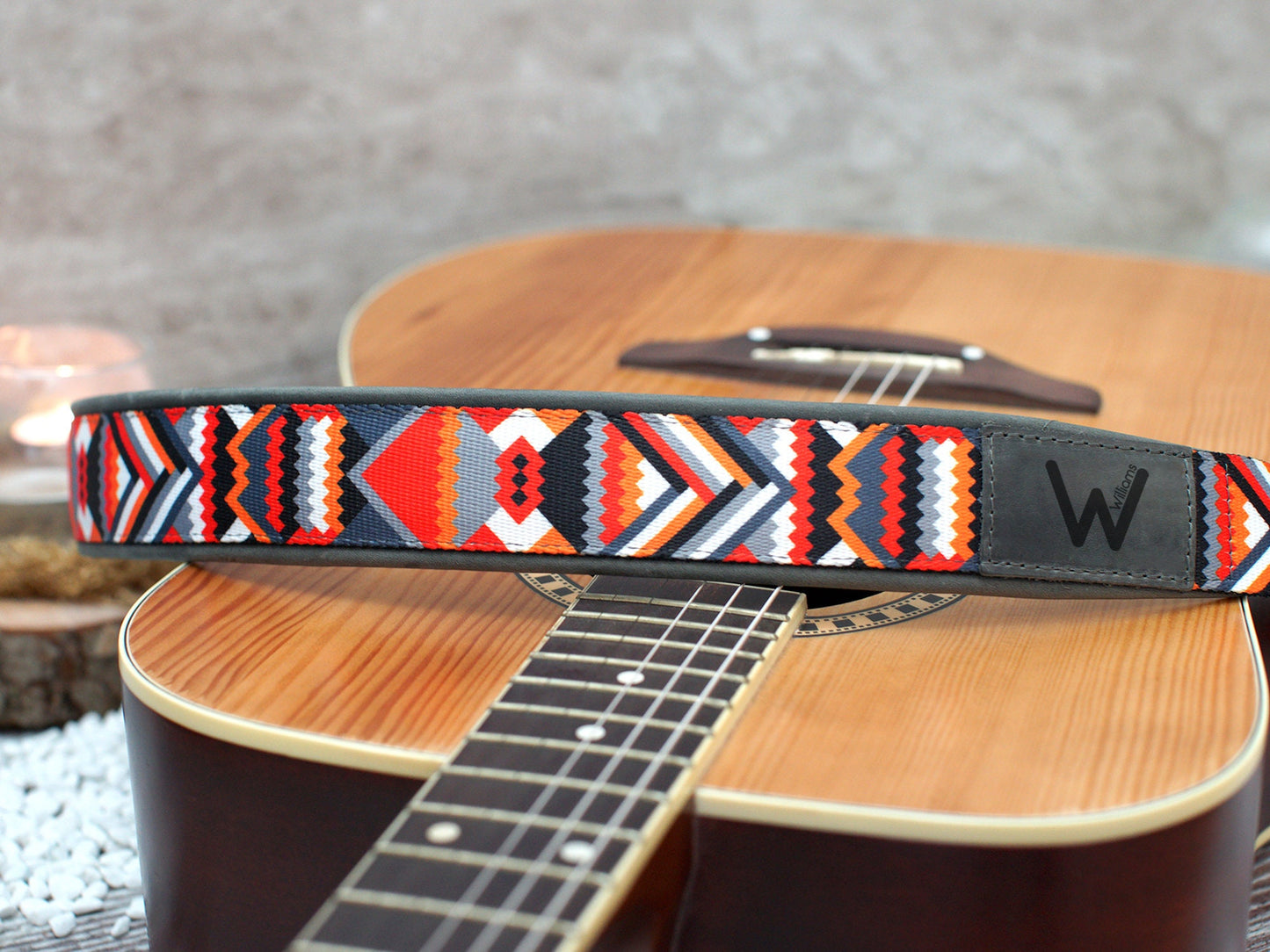 Personalized Guitar Strap - 4 Different Pattern Available, Custom Leather Guitar Strap, Soft Guitar Strap, Bass Guitar Strap, Guitar Straps