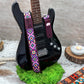 Engraved Leather Guitar Strap, Custom Guitar Strap Acoustic, Crossbody Guitar Strap, Gifts for Guitar Player, Personalized Straps for Guitar