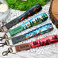 Personalized Keychain, Pattern Wrist Key Chain, Print Key Holder, Personalized Gifts, Design Lanyard Strap, Gifts for Him